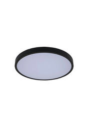 Plafoniera LED Rabalux Alenzo nera Ø35 IP44 24W CCT