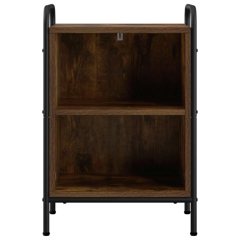 Armadio da Notte 2 pz Rovere Fumo 40 x 30 x 60 cm 8013511