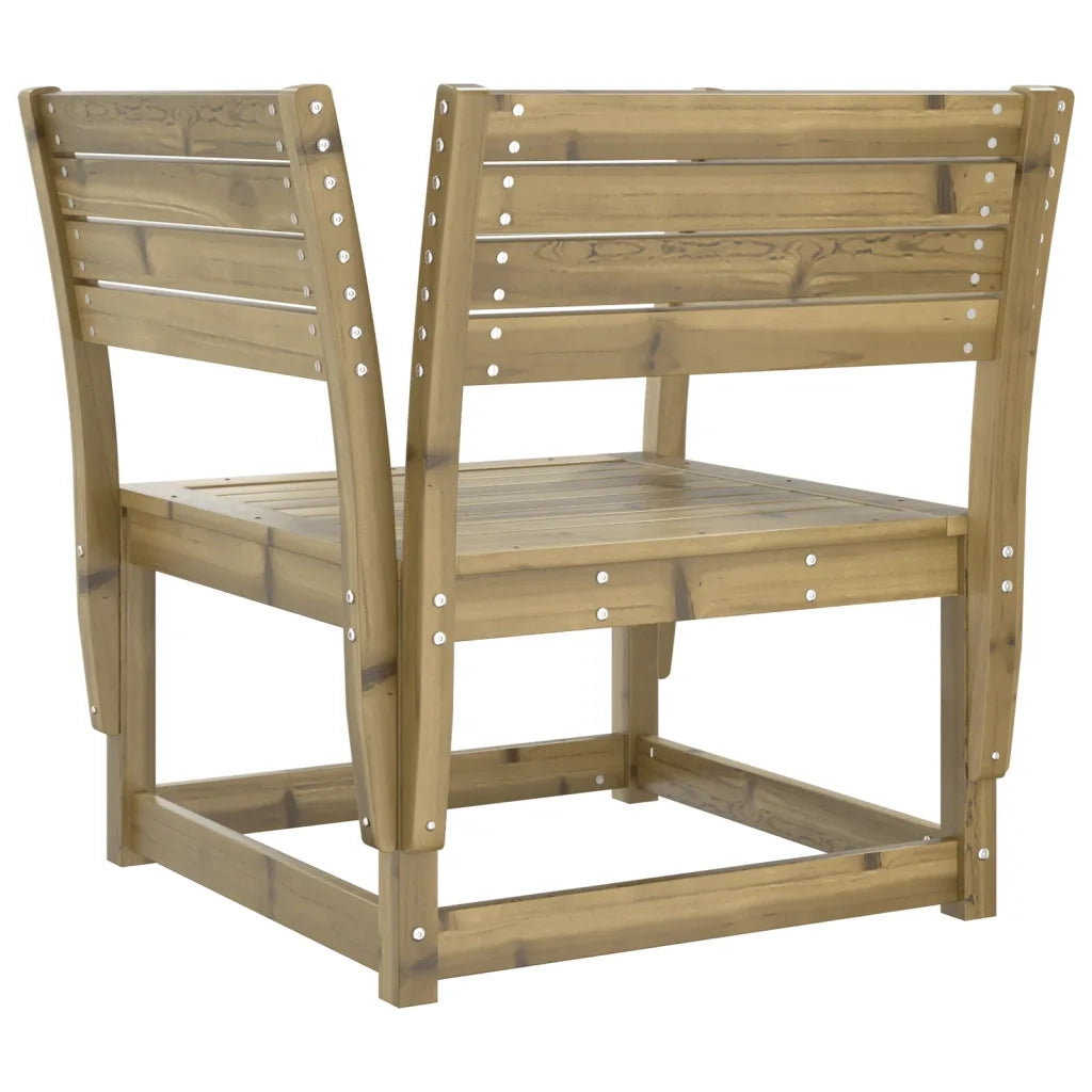 Sedia da Giardino in Legno di Pino Impregnato 844678