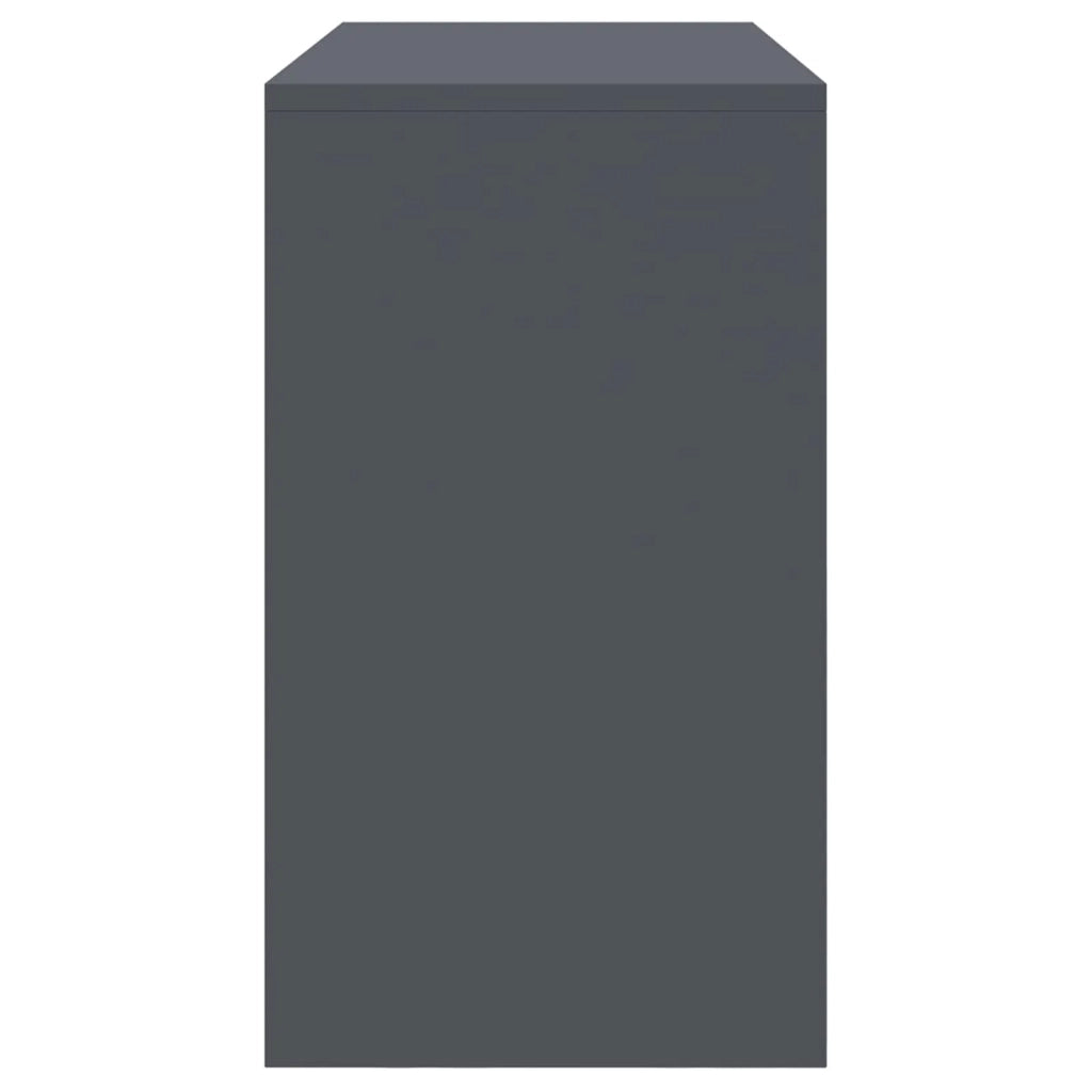 Armadio Antracite 90 x 40 x 70 cm Acciaio