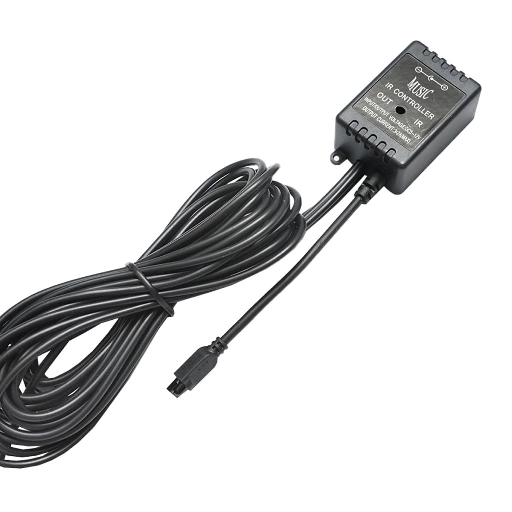 Kit illuminazione ambientale interno auto LED RGB 12V/6A con telecomando