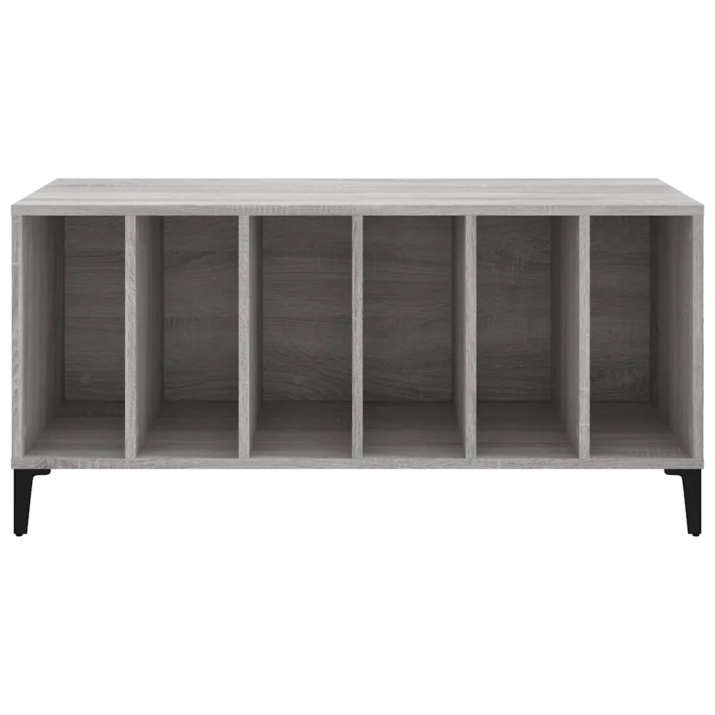 Mobile Porta Dischi Grigio Sonoma 100x38x48cm Legno Multistrato CFW3437288
