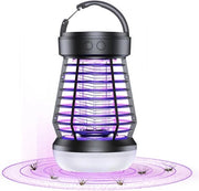 Uccellatore elettrico con luce UV e batteria ricaricabile - Catturatore di zanzare per esterno, campeggio e giardino