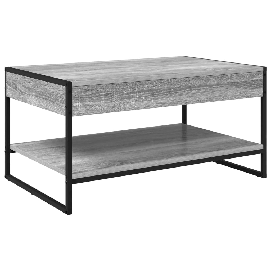 Tavolino da salotto Grigio Sonoma 80 x 50 x 40 cm 886441