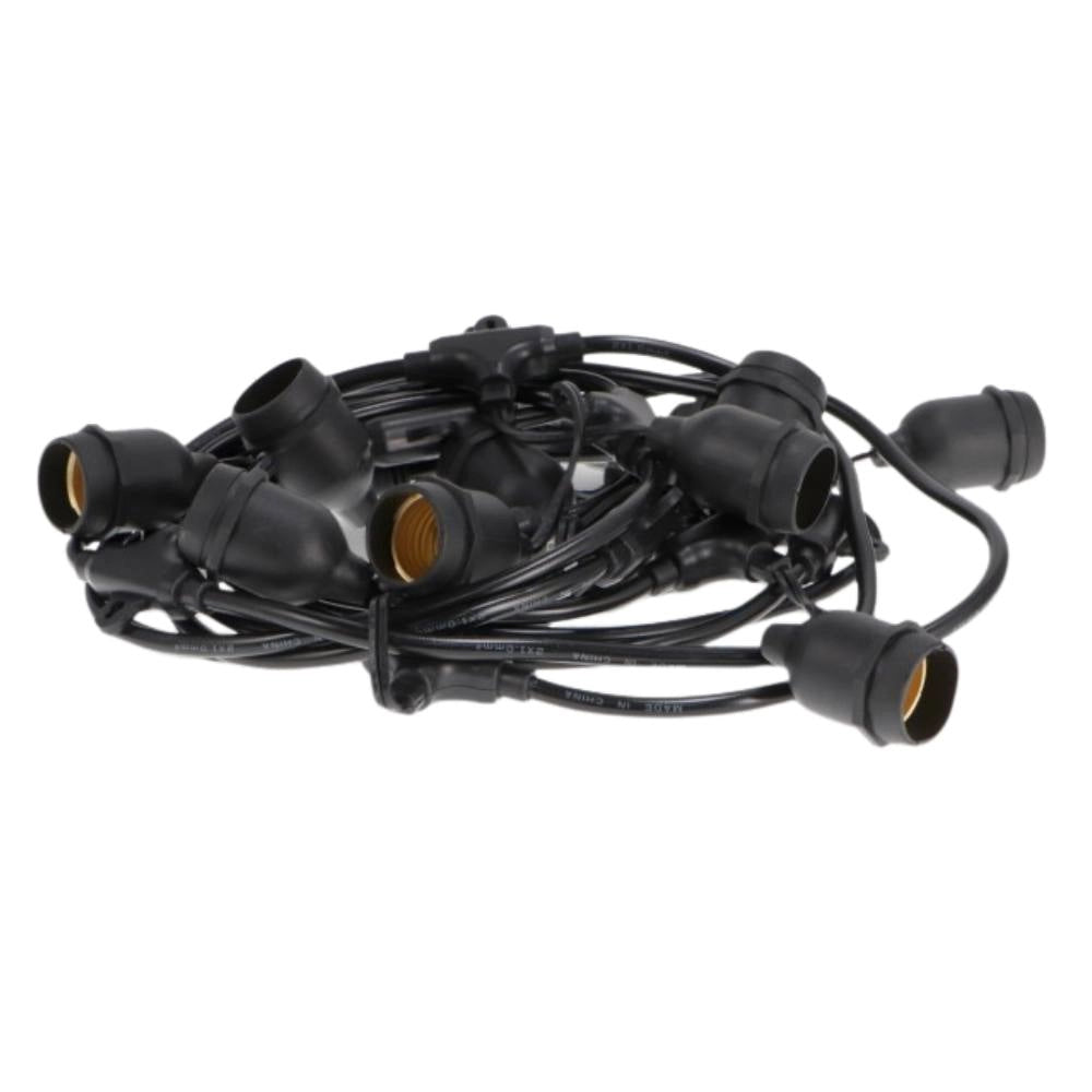 Ghirlanda ledme 8956 10 portalampade e27 5m ip65 per esterno