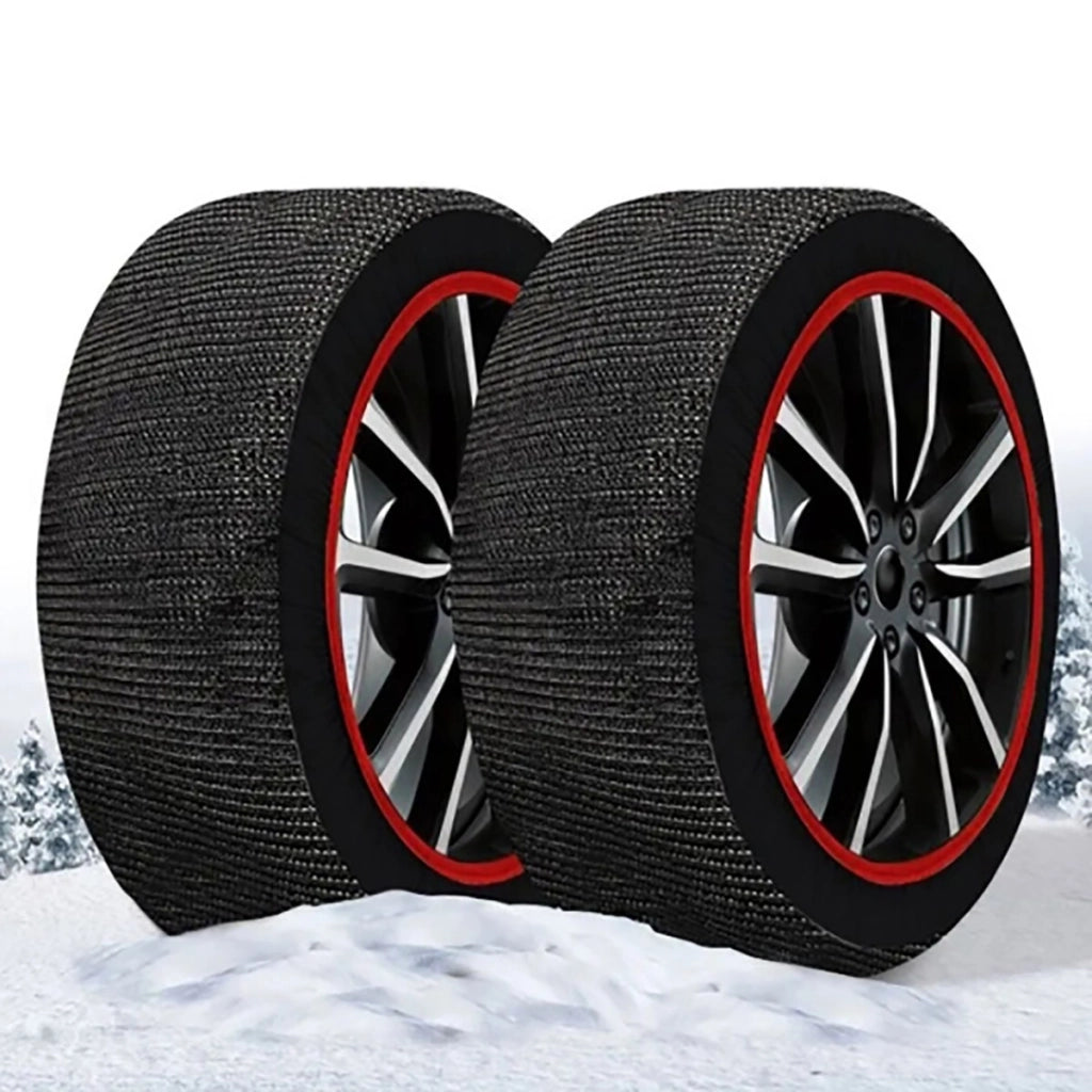 CALZA NEVE OMOLOGATE ITALIA EN 16662-1 2 CALZE TESSILI PNEUMATICI AUTO TAGLIA L