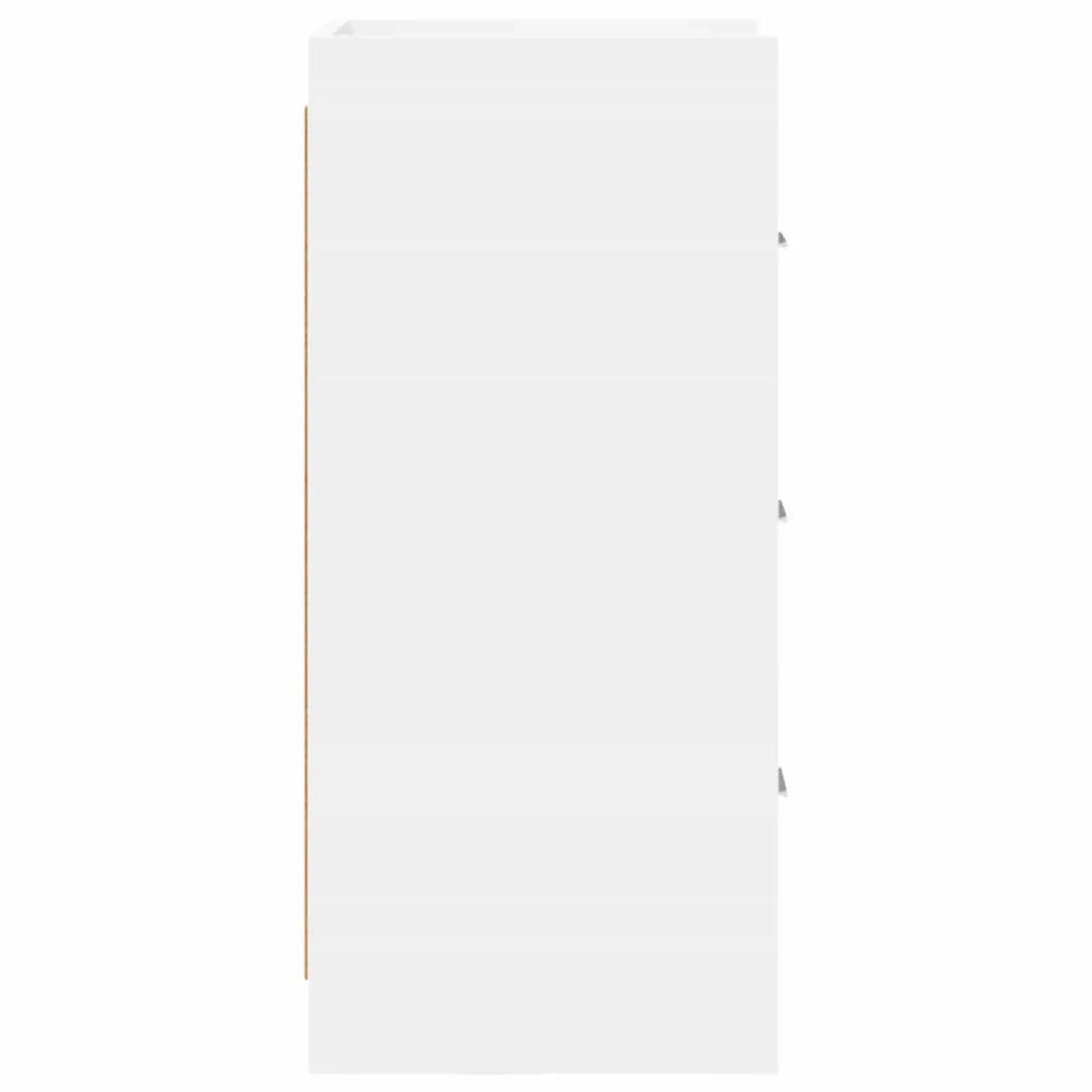 Credenza Bianco 40 x 36 x 80 cm Legno ingegnerizzato 8011059