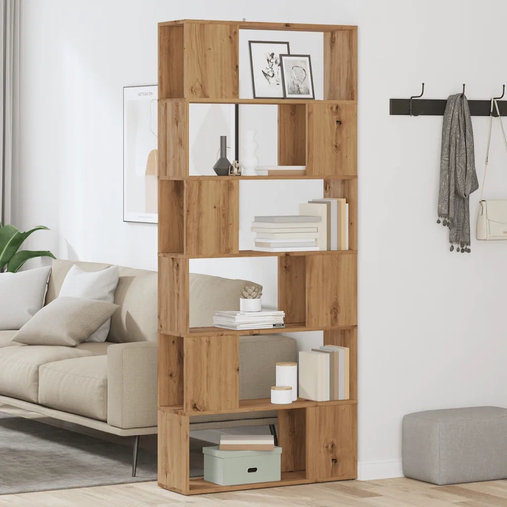 Libreria/Divisorio Stanza Rovere Artigianale 80x24x186 cm 856737