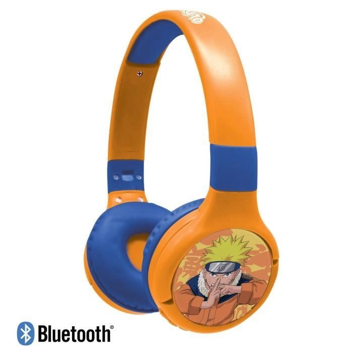 Naruto Comodo e pieghevole 2 in 1 Bluetooth e auricolare cablato con limitazione del suono