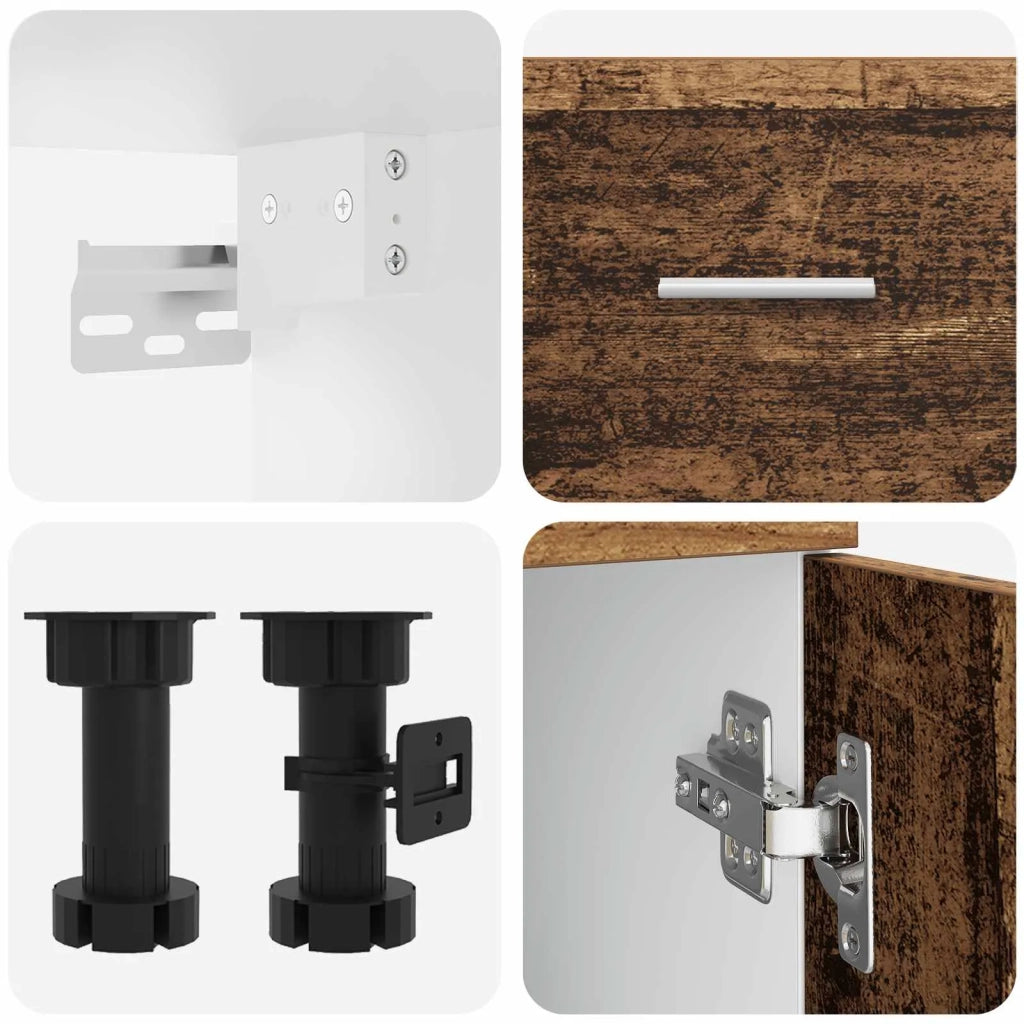 Unità Cucina Lyon 8 pcs Legno antico Legno ingegnerizzato 3445840