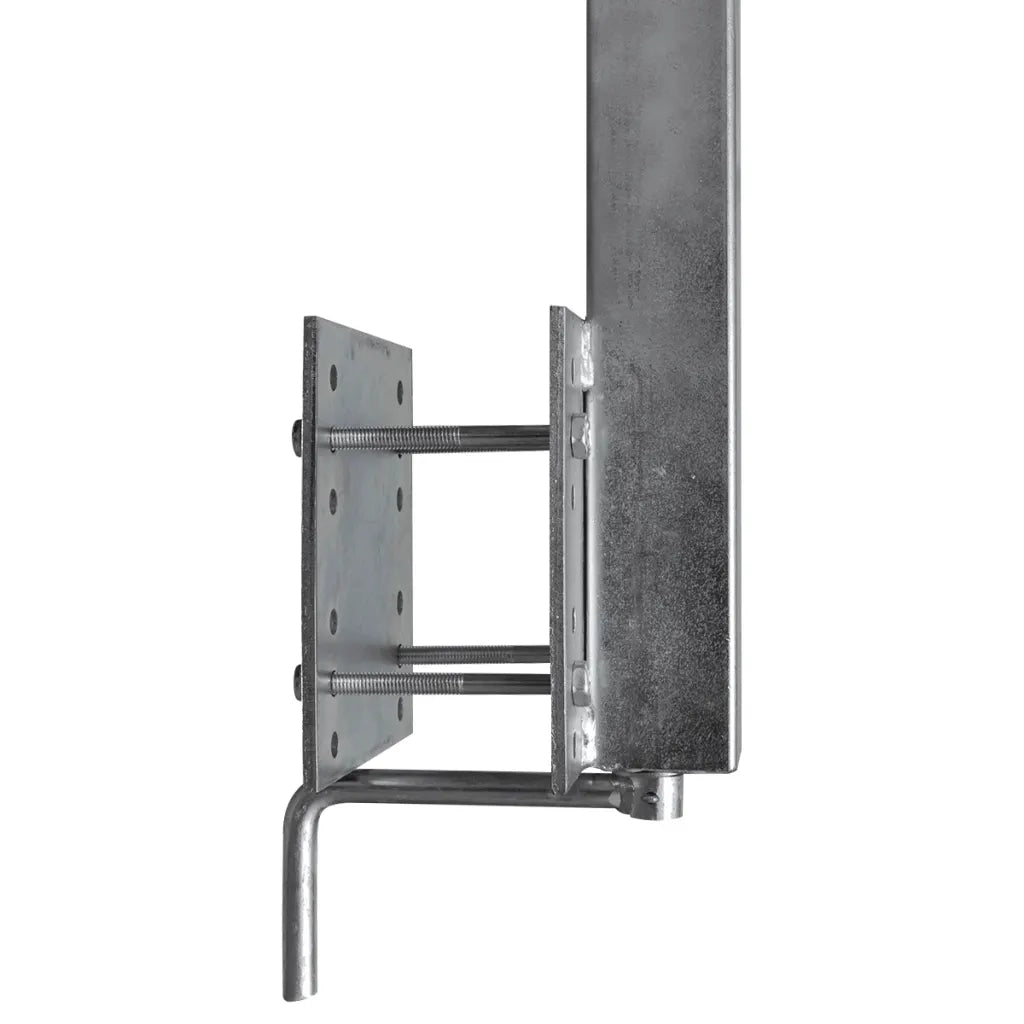 Set 2 Supporti Prua a Doppia Ruota per Rimorchio Barca 59-84 cm CFW3594731