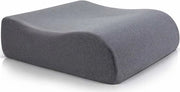 Sedile Elevatore per Auto - Sedia Elevatrice per Bambini e Adulti - Sedile Elevatori per Auto - Cuscino di Memoria per Sedili Elevabili - Sedile Booster per Auto - Comfort Ergonomico - 6-12 Anni - Grigio