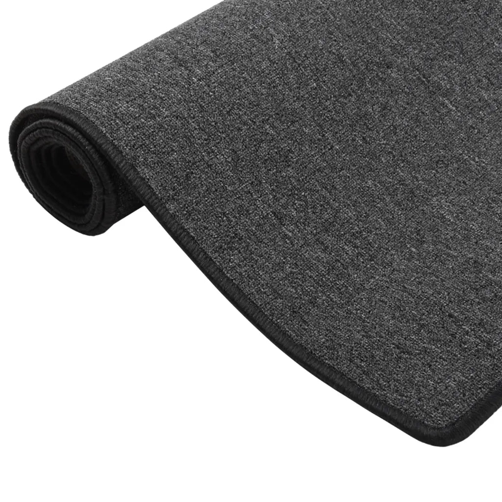 Tappeto del soggiorno | Tappeto Corsia Antracite 50x150 cm