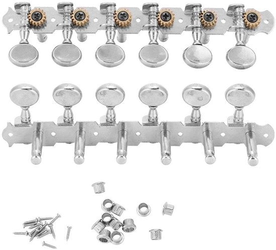 Set di vibrati da 12 - miscela di zinkle - accessorio chitarristico - chitarre a corda - leggero - nuovo - meccanica di accordatura chitarristica
