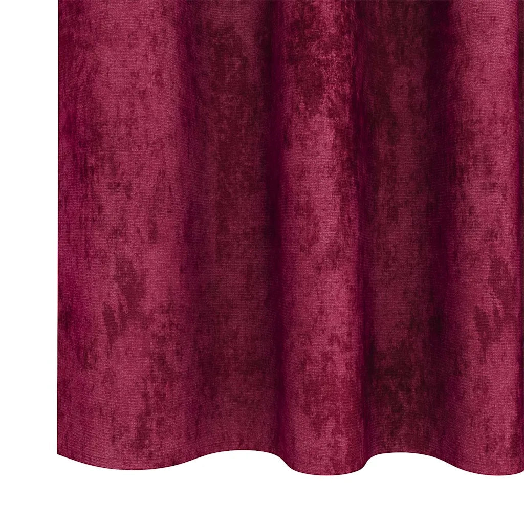 Tende in Velluto 2 pz Rosso Vino 260 x 140 cm Velluto