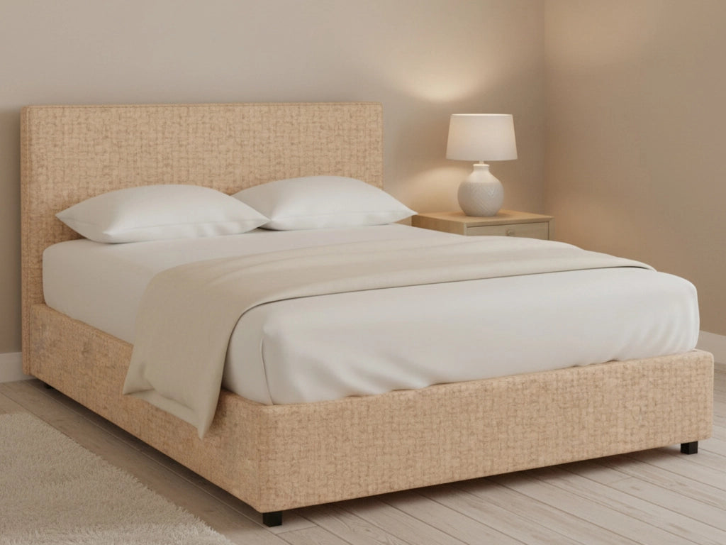 Carlisle, Letto Piazza e Mezza Sfoderabile Made in Italy, Beige