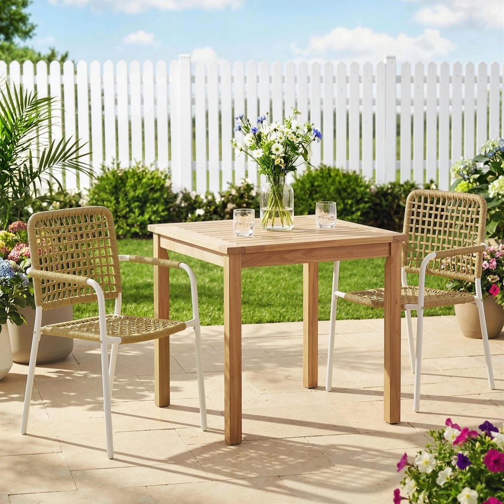 Sedia da pranzo con braccioli ¨C zephmum ¨C giallo 55x57x82