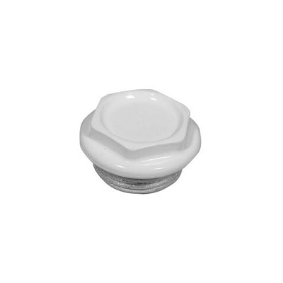 TAPPO CIECO DX / SX ZINCATO VERNICIATO PER RADIATORI FL 42- 1 Sx Bianco- OTER- pezzi 1