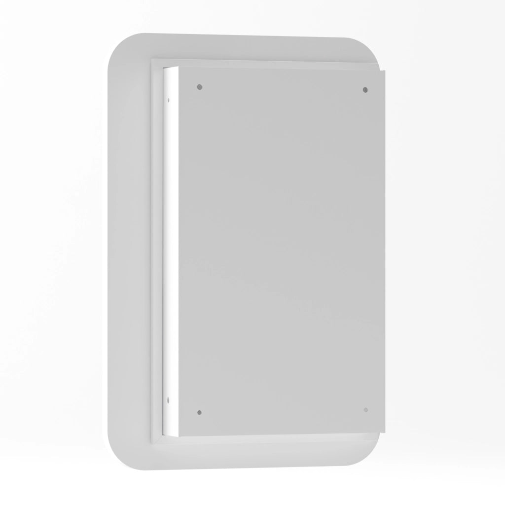 ARMADIO SPECCHIERA Rettangolare da parete Bianco
