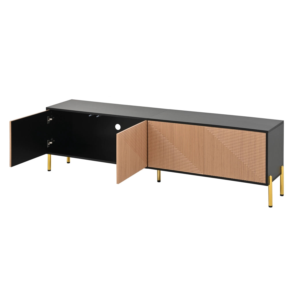 Mobile TV moderno design color block, 179x35x53,5 cm