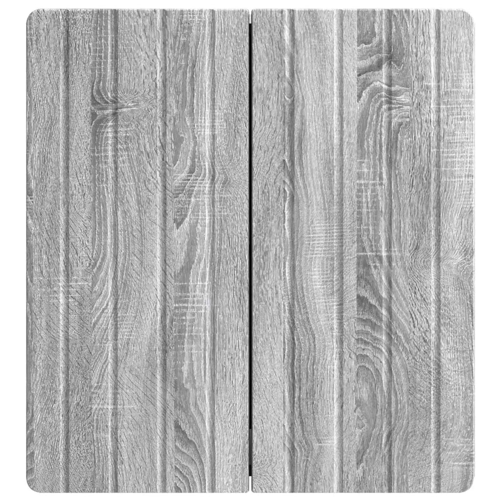 Mobiletto a muro Sonoma grigio 59 x 31 x 64 cm 898241