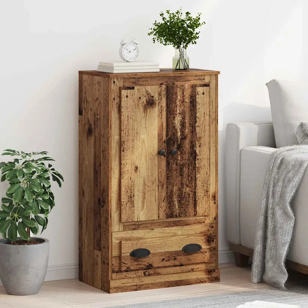 Credenza | Madia | Buffet da pranzo | Armadio da pranzo Legno vecchio 60 x 35,5 x 103,5 cm Legno multistrato