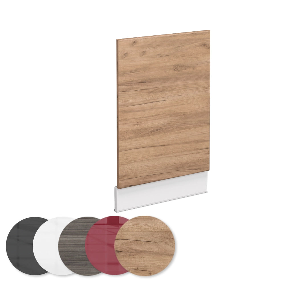 Pannello frontale Fame-Line Rovere dorato/Bianco 45 cm, PL Antracite Vicco