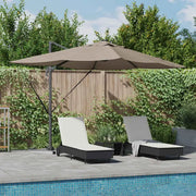 Ombrellone Talpa 352 x 251 x 265 cm Poliestere e Alluminio 42003330