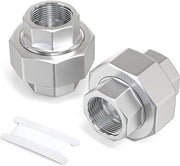 Pijpmontaggio in acciaio inossidabile 304, 2 pezzi, BSP 3/4" femmina