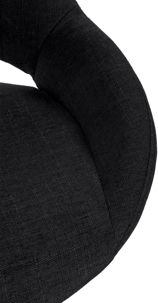 Sgabello bar Milet tessuto cromato 10