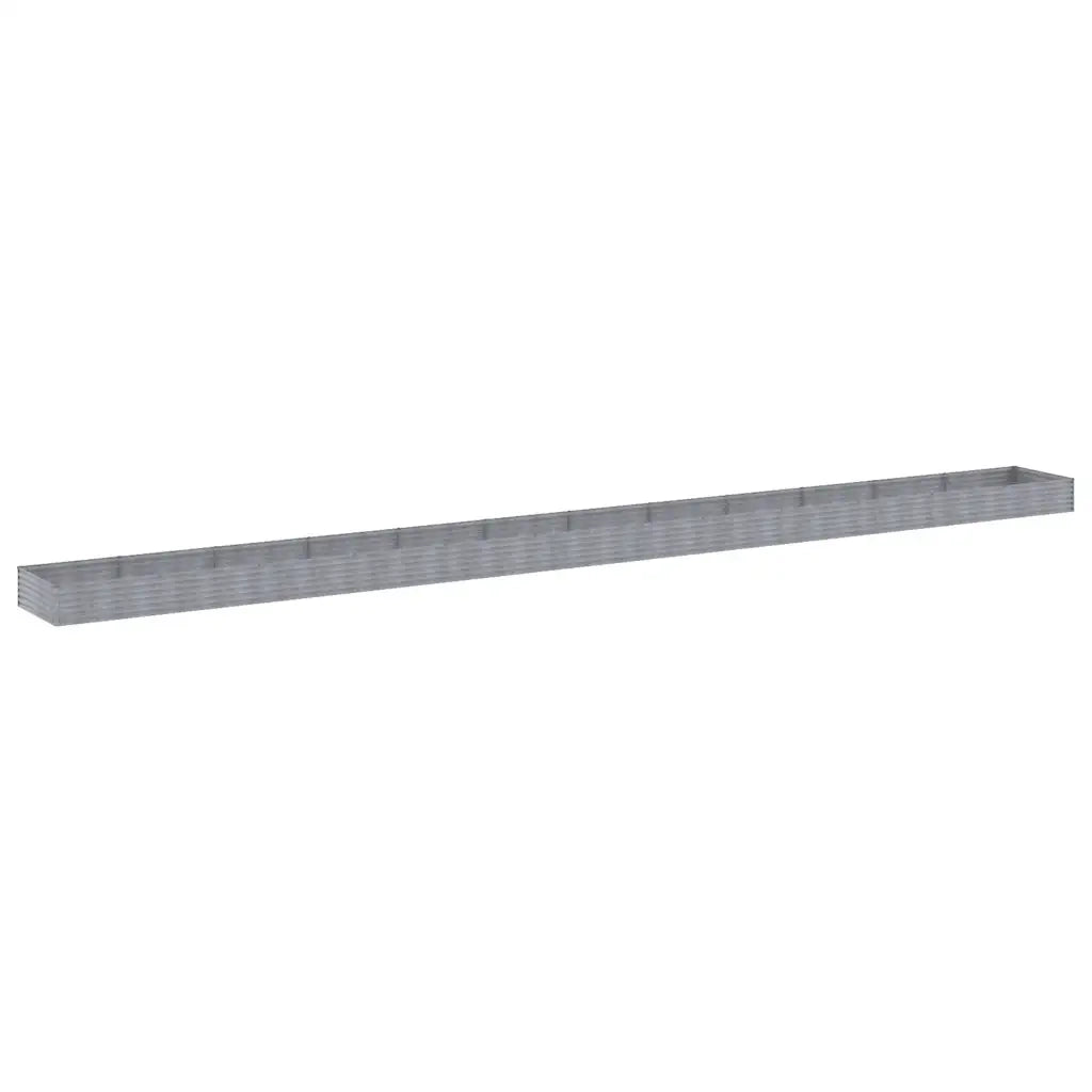 Fioriera Rialzata da Giardino 1150x100x36 cm in Acciaio Cortencod mxl 106198