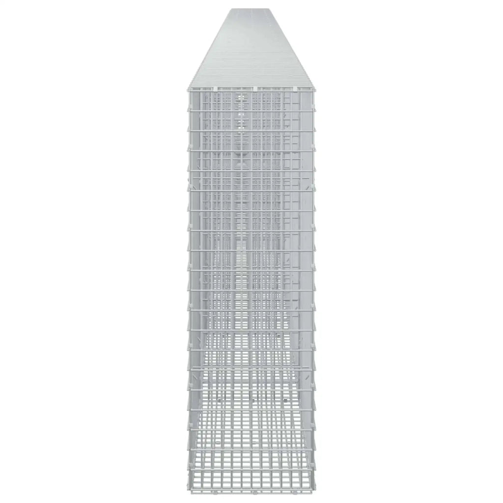 Gabione con filo da 3,5 mm e rete da 5x2,5 cm 1050x30x100 cm 3461775