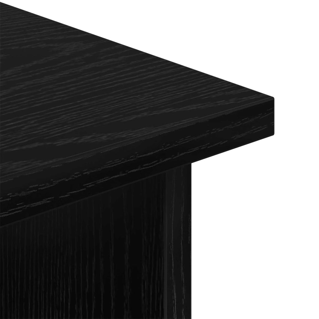 Supporto TV con cassetto Rovere Nero 79 x 40 x 48 cm 8000461