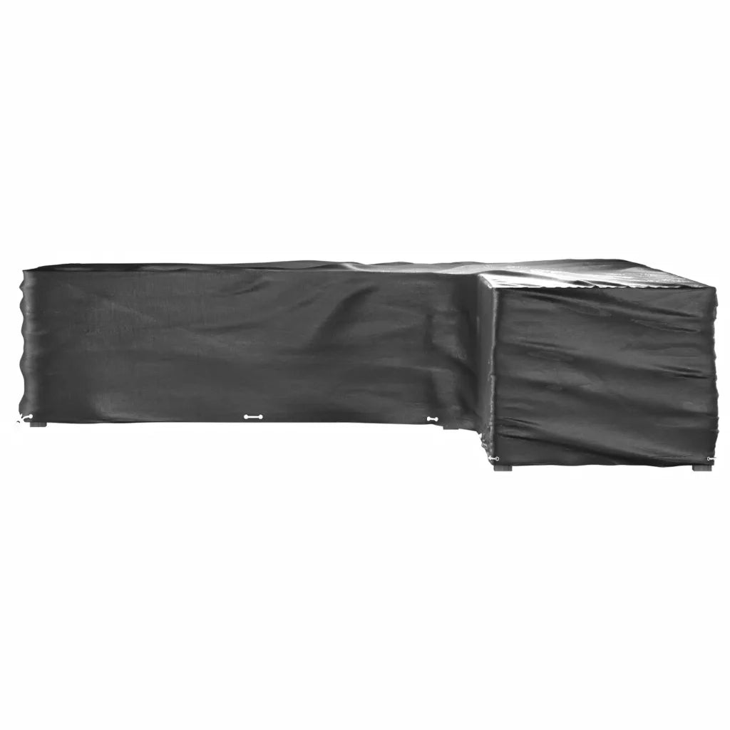 Coperture Mobili da Giardino a L 2pz 20 Occhielli 300x300x70cm 3155375