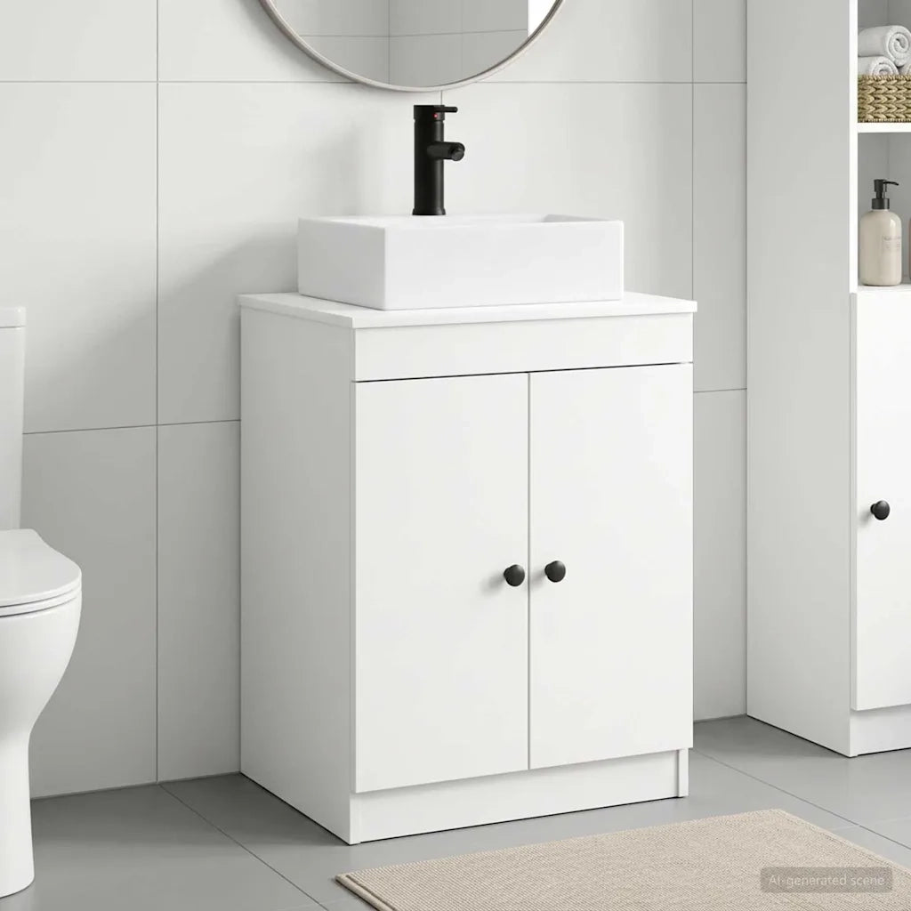 Set di mobili per il bagno Bianco Legno ingegnerizzato 3404250