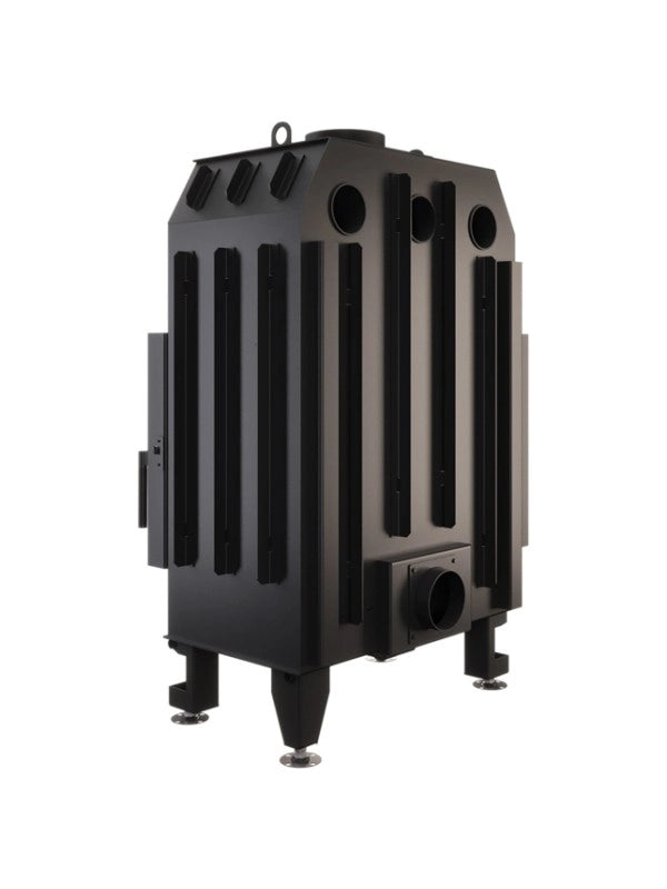 Caminetto ad angolo Inserto Apertura sinistra Nero Energy 75x50x47 (15,1 kW) ECO