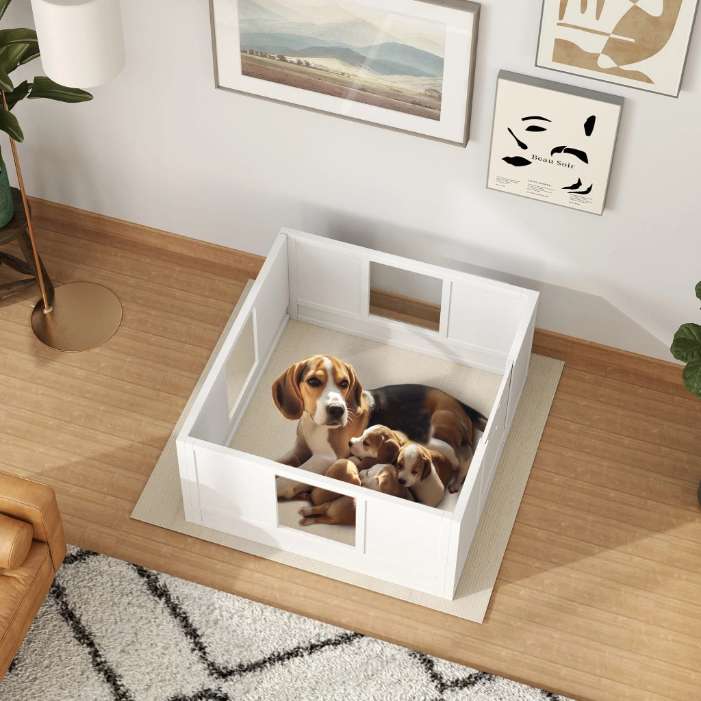 Cuccia per Cani ¨C zephmum ¨C Bianco 120x90x60