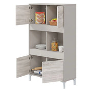 Madia Mezzate, Credenza Cassetti, 78x33x134h cm Beige