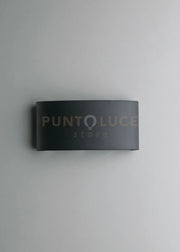 APPLIQUE BIEMISSIONE LED BEETLE ANTRACITE 6W 600LM CCT 3000K / 4000K IP54 17X8X4CM