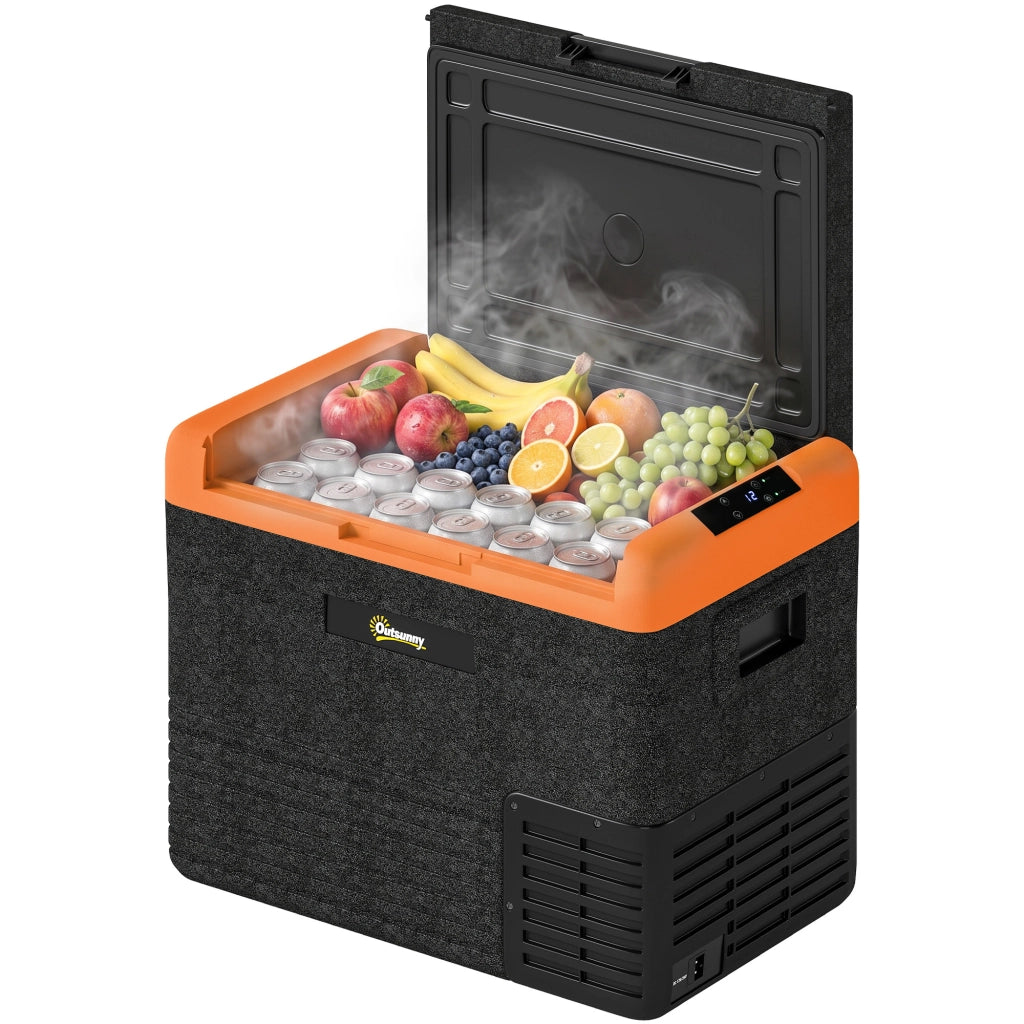 Frigorifero Portatile Elettrico 40L 12V/24V ¨C zephmum ¨C Nero 58.7x36.5x43.8cm