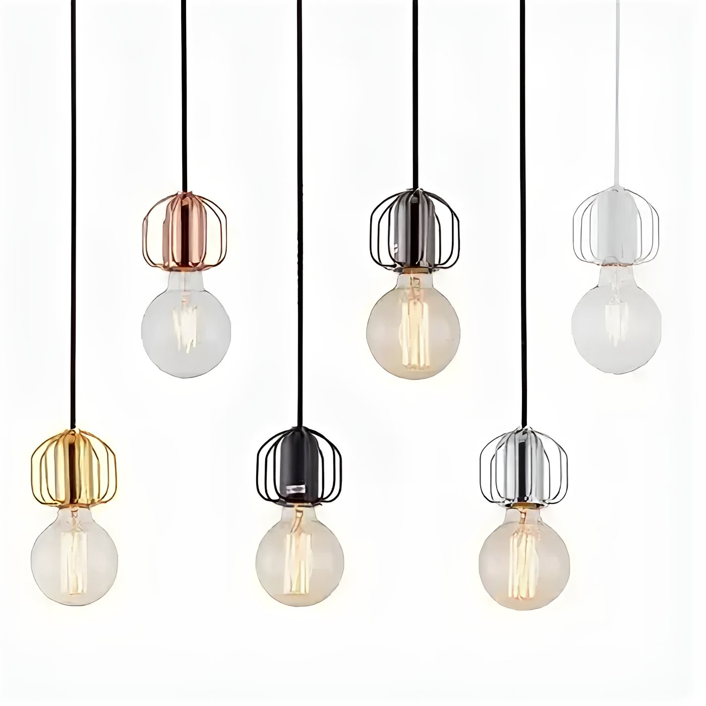 Lampada Da Soffitto Singola Loft Chrom APP594-1CP