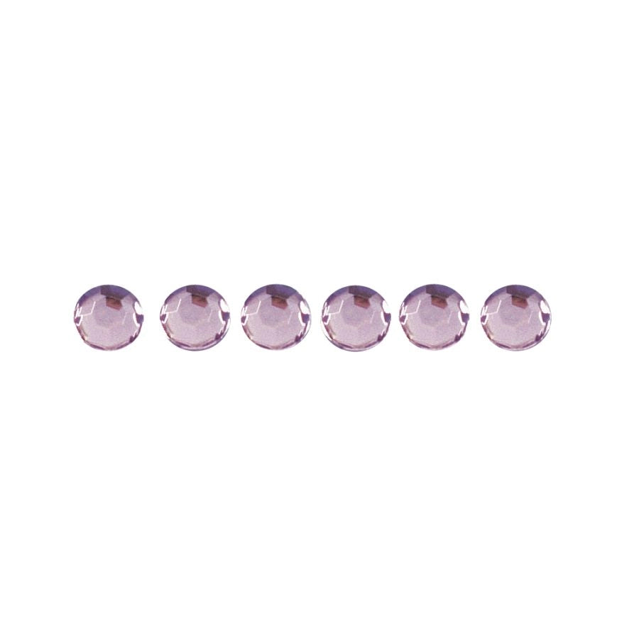 Strass finto vetro 6mm