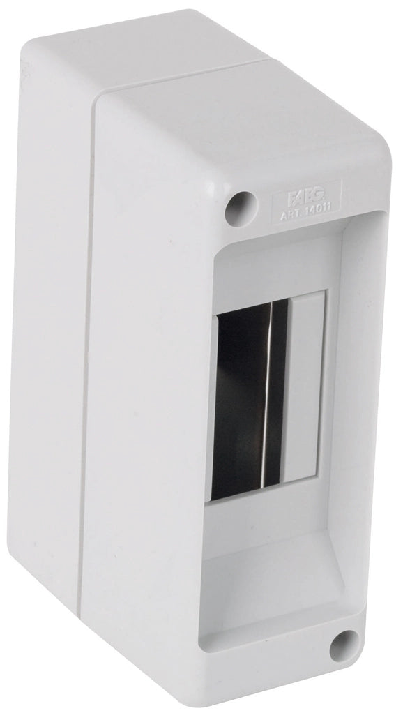 CENTRALINO DA PARETE IP20 mm. 130x45x85  1/2 MODULI