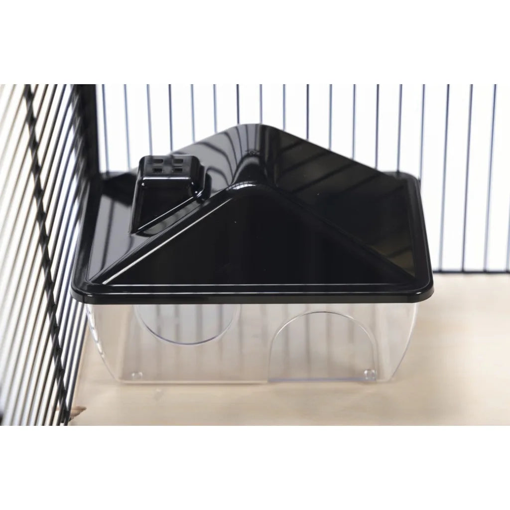 Beeztees Gabbia per Roditori Boas 76x46x57 cm Nera 438273