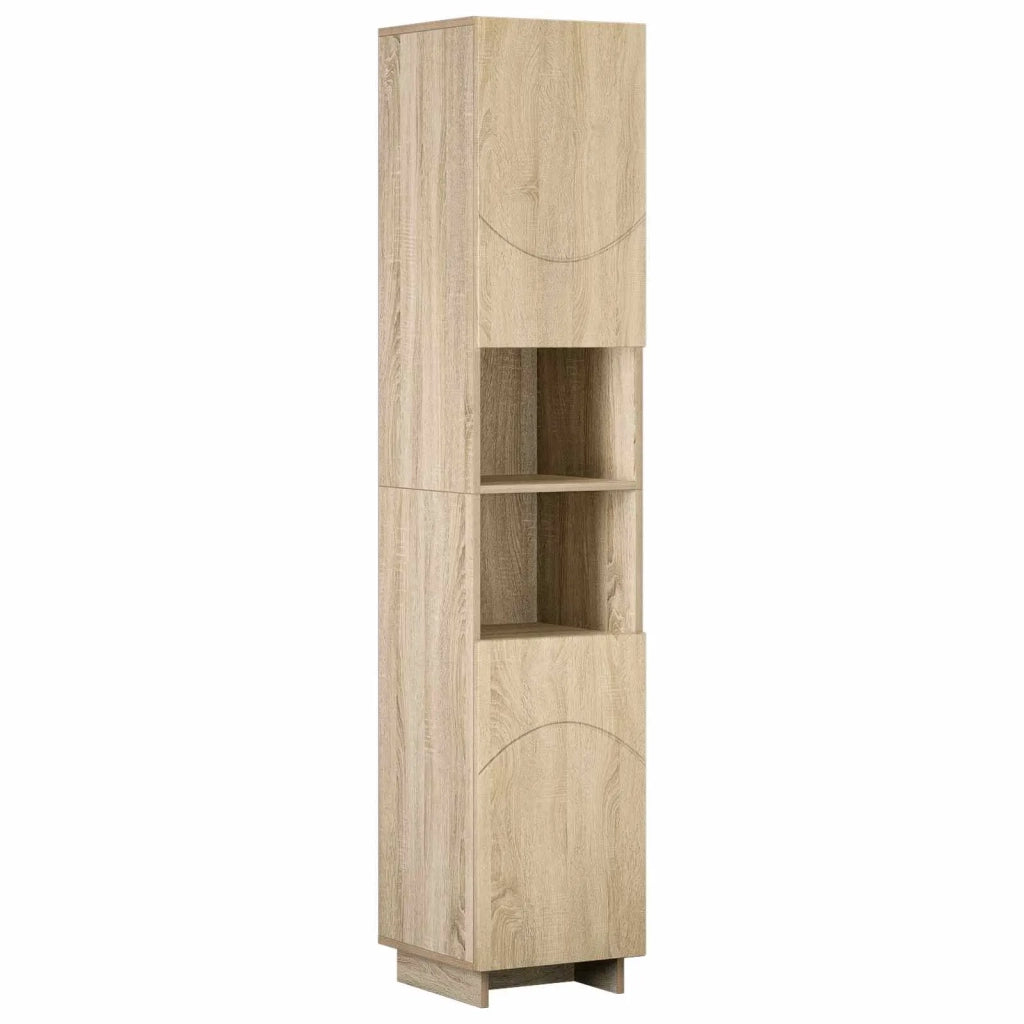 Set mobili da bagno 3 pz Rovere Sonoma Legno ingegnerizzato 3433057