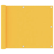 Paravento da Balcone Giallo 75x400 cm Tessuto Oxford cod mxl 66517