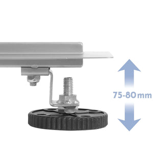 Canalina Di Scarico Rea Filo Nickel Brush 70