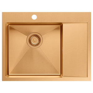 Lavello In Acciaio Russel 116 Copper