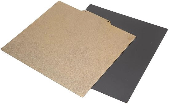 Piastra Magnetica in PEI - Flexibile Piastra Magnetica Coibentata - Doppia Faccia - 229 x 257 mm - Installazione Facile