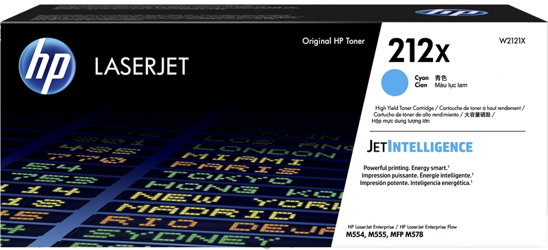 HP Cartuccia toner ciano originale LaserJet 212X ad alta capacità
